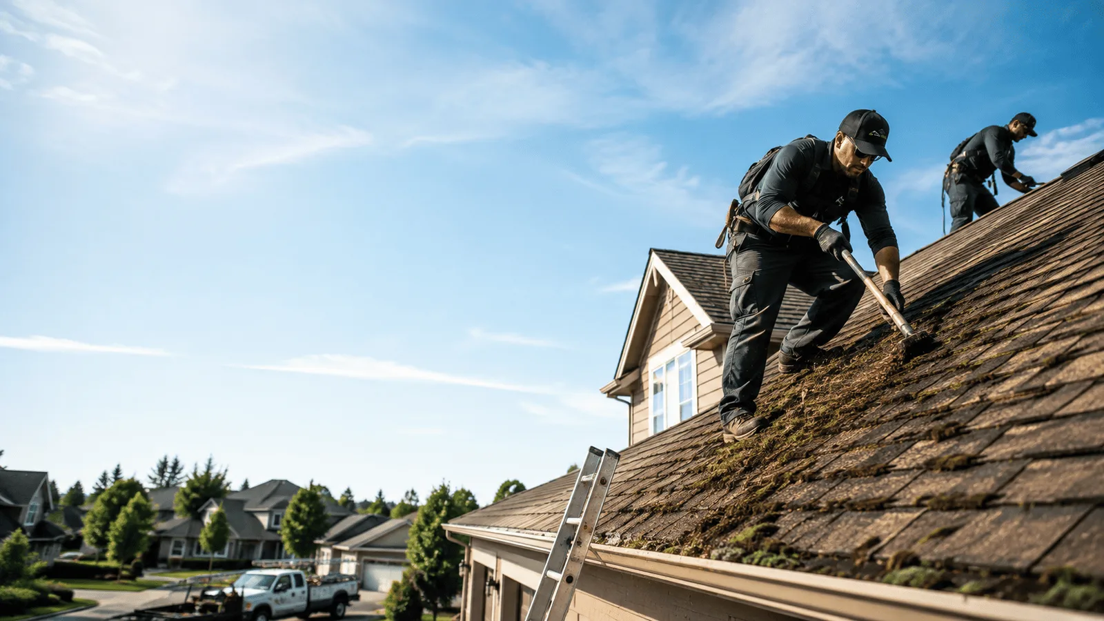 Roof Moss Removal in Mill Creek, CA near me